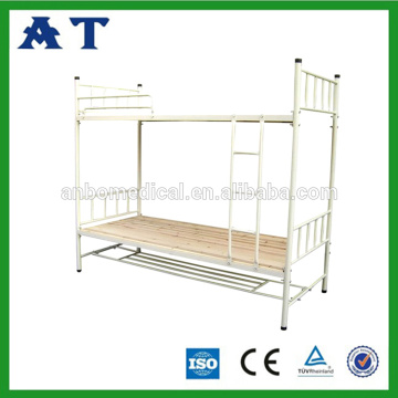 Small Packaging Volume Student Dormitory Bunk Bed Steel Bunk Bed Shelf